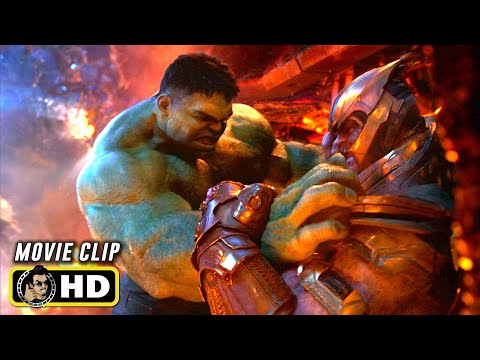 AVENGERS: INFINITY WAR Clip - "Thanos Vs Hulk" (2018) Marvel