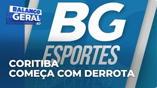 Paranaense 2026: com time sub-20, Coritiba começa com derrota diante do Foz do Iguaçu