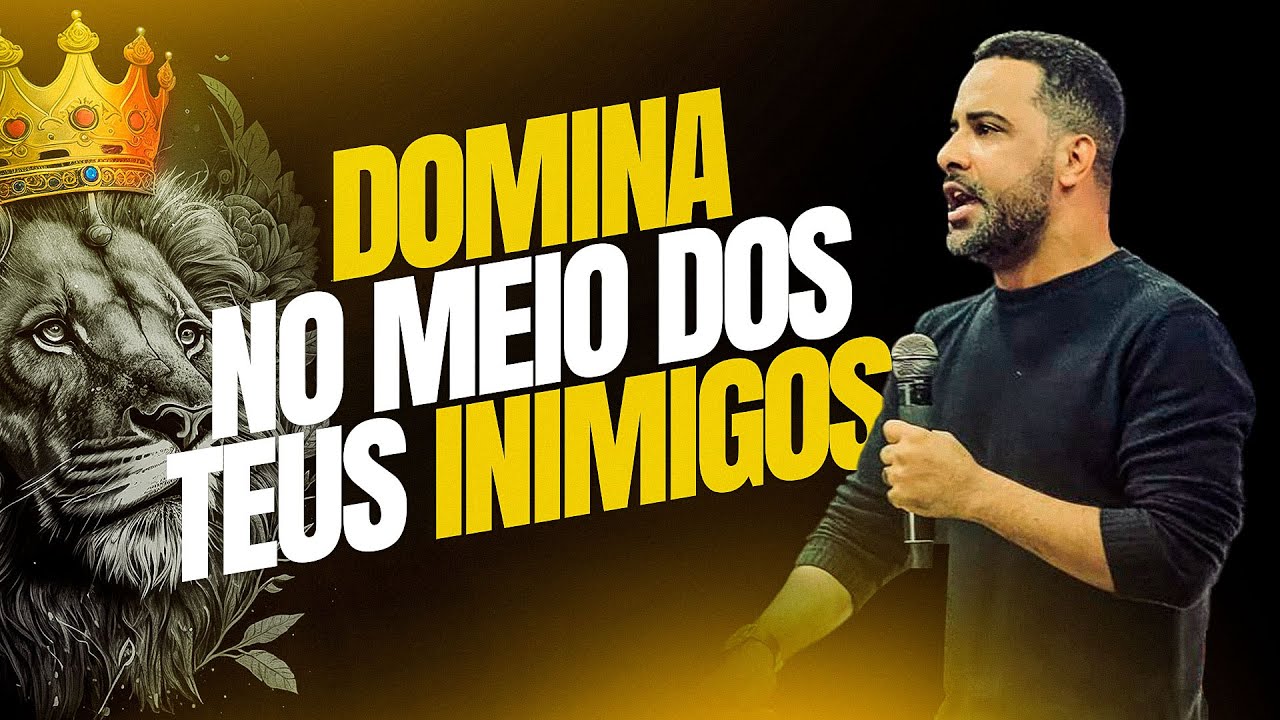 Domina No Meio Dos Seus Inimigos - @PrAbraaoQuadrosOFICIAL