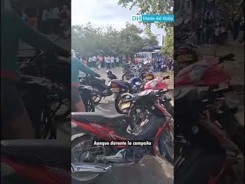 🚧 Bloqueo en Villavieja por falta de transporte escolar