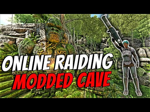 How We ONLINE RAIDED A MODDED Cave For CRAZY PROFIT - Ark