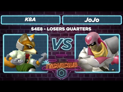 The Nightclub S4E8: JoJo vs K8A - Losers Quarters SSBM