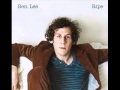 ben lee nothing much happens full audio