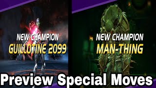 Guillotine 2099 || Man - Thing And Elsa Bloodstone First Look (Marvel Contest Of Champions)