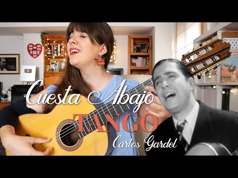 TANGO Cuesta abajo de Carlos Gardel