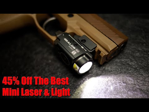 Olight Baldr Mini Weapon Light Laser Combo: Examen et 45% de réduction sur la vente