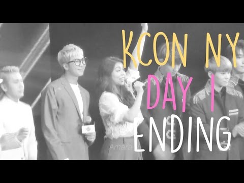 160624 | KCON NY Day 1 Ending (RapMon focus)