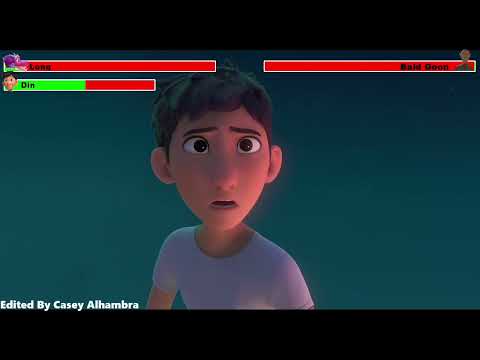 Wish Dragon (2021) Final Battle with healthbars (REMAKE)