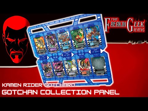 Kamen Rider Gotchard DX GOTCHAN COLLECTION PANEL: EmGo's Reviews N' Stuff