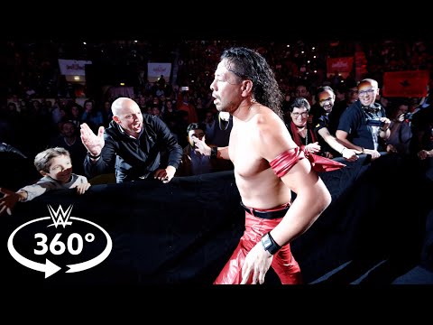 See Shinsuke Nakamura's entrance at WWE Live in Lisbon in 360 degrees