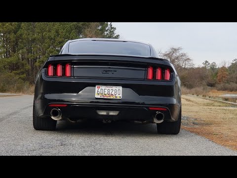 2017 Mustang GT XForce Varex Mufflers Cold Start Revs