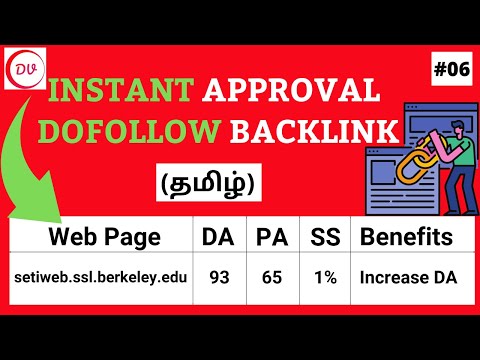 How to Get High Quality Backlink From 91 DA Site in Tamil Get More Traffic on Website 