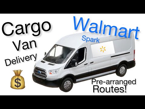 Walmart Spark Pre-Arranged Routes For Cargo Van Drivers | Oversized Items Only