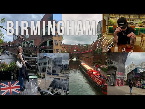 BIRMINGHAM🇬🇧 | City Guide, canals, street art in Digbeth, what to do | VLOG [English]