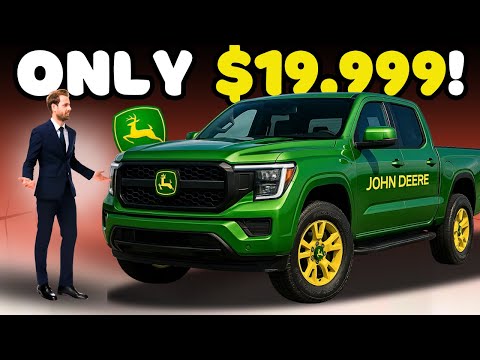 John Deere Just CRASHED the Truck Market – The CHEAPEST Pickup EVER Revealed!