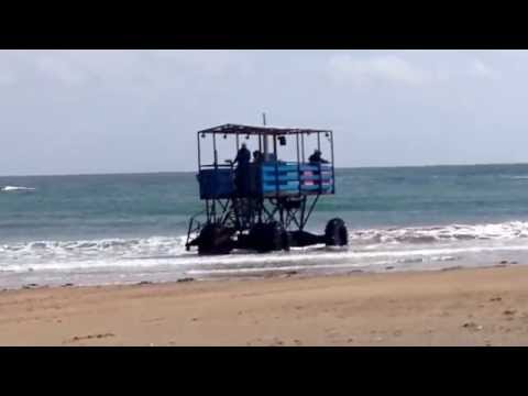 Sea tractor burgh island
