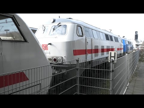 Br 218 Spezialvideo - Zugverkehr mit der Br 218 in Schleswig-Holstein (4k Video)