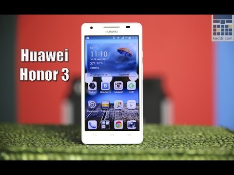 Обзор Huawei Honor 3 (white)