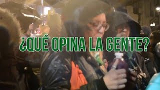VIGILIA 8A: ¿QUÉ OPINA LA GENTE?