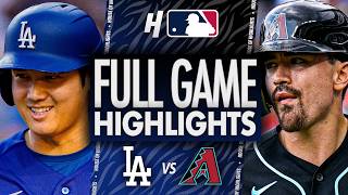 Los Angeles Dodgers vs Arizona Diamondbacks - FULL GAME HIGHLIGHTS 🔥 August 8, 2026 MLB Season