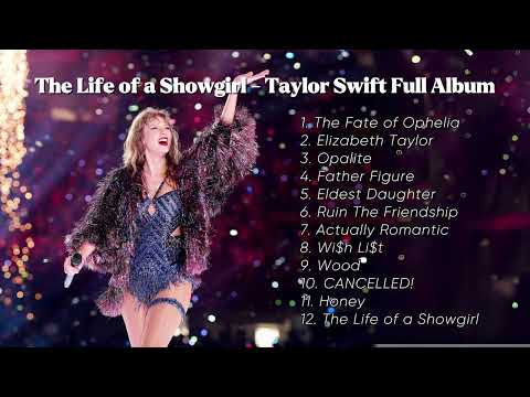 The Life of a Showgirl - Taylor Swift (Full Album | Chill, Relax, Study Playlist)