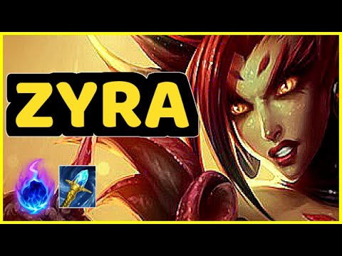 ZYRA VS PYKE SUPPORT GAMEPLAY