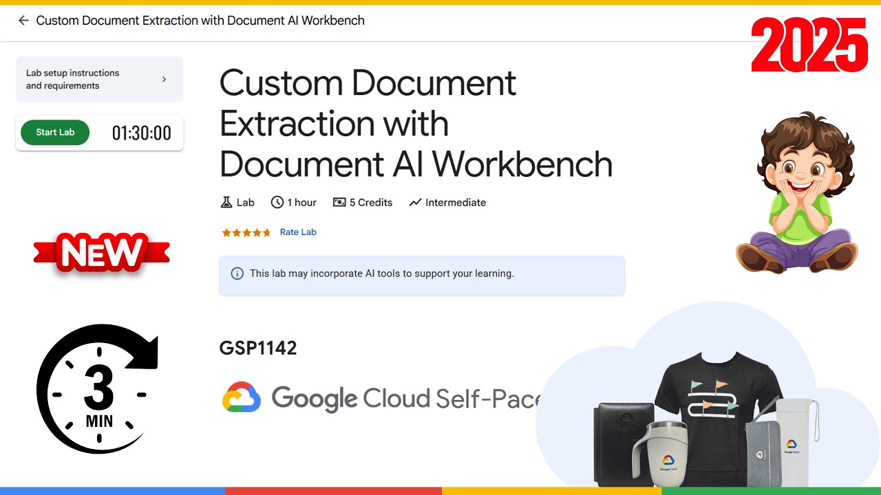 Custom Document Extraction with Document AI Workbench | GSP1142