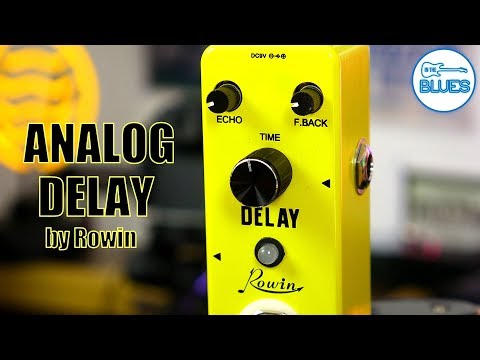 Rowin Analog Vintage Delay Guitar Effect Pedal image 9