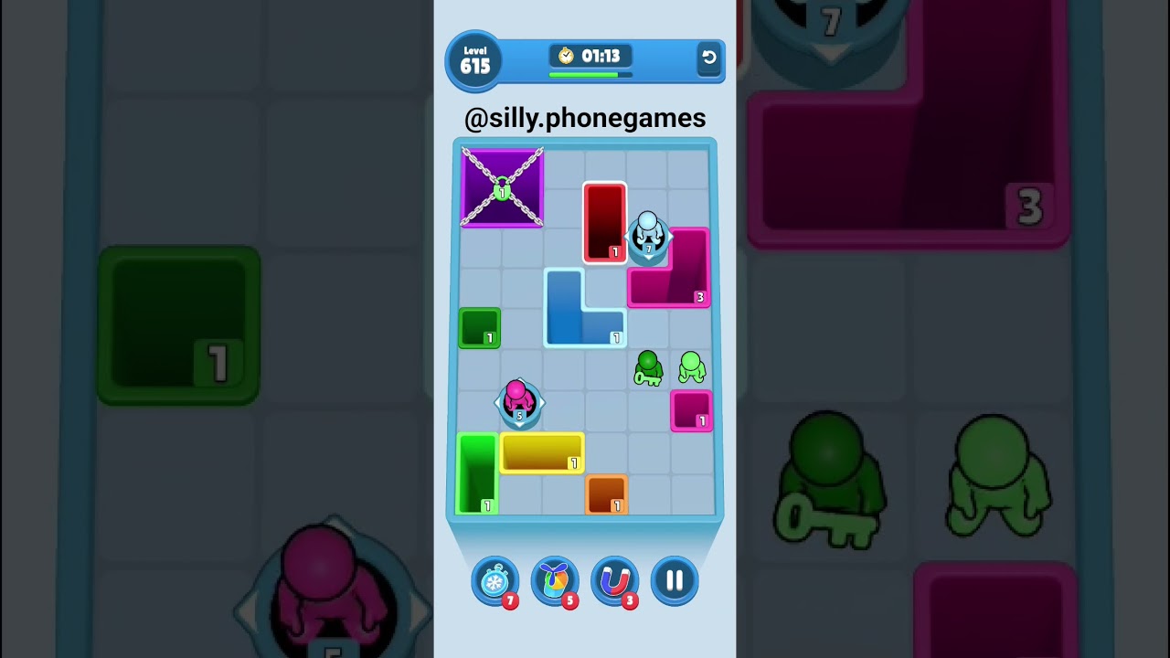 Drop Away Level 615 Walkthrough Solution