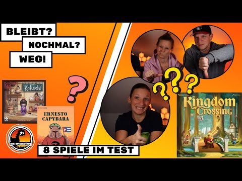 Three Thumbs #3 – Bleibt es oder kann es weg? 8 Spiele auf dem Prüfstand