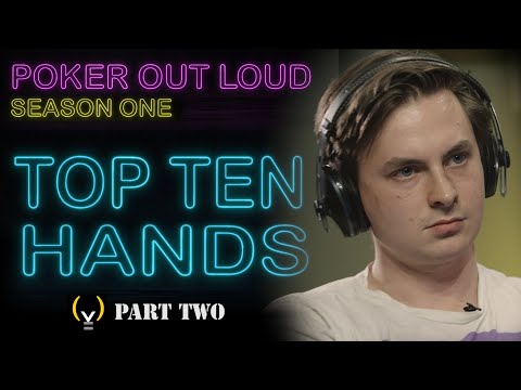 POKER OUT LOUD - TOP 10 HANDS - Season 1 - PART 2 | S4YTV POL | Solve For Why