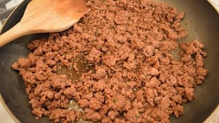 How to Brown Ground Beef: Cooking with Kimberly