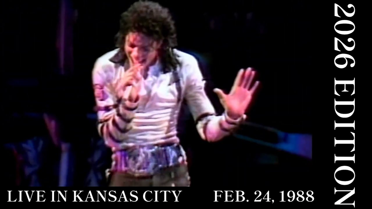 Michael Jackson - Bad Tour Live in Kansas City (February 24, 1988)