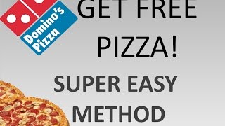 *Still Works* How to get free pizza (100% Legal)