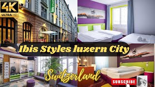 IBIS STYLES LUZERN CITY full tour | Affordable Hotel & Best Place to Stay in Swi