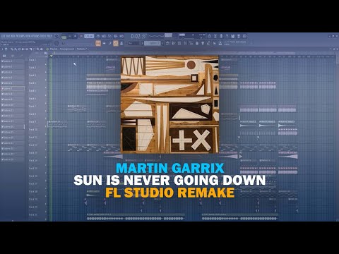 Martin Garrix - Sun Is Never Going Down [FL Studio Remake Full + FLP]