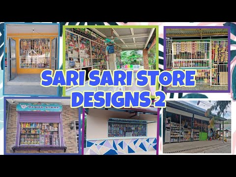 SARI-SARI STORE DESIGNS | FRONT STORE PART 2