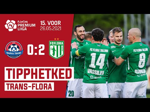 JK Narva Trans - Tallinna FC Flora l 0:2 l Premium liiga 15. voor l 2021