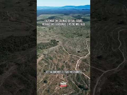 R$ 90 Mil/ALQ. - Fazenda em Colinas do Sul / Goiás 327 Alqueires (1.583 Ha) # #fazendaavenda #agro