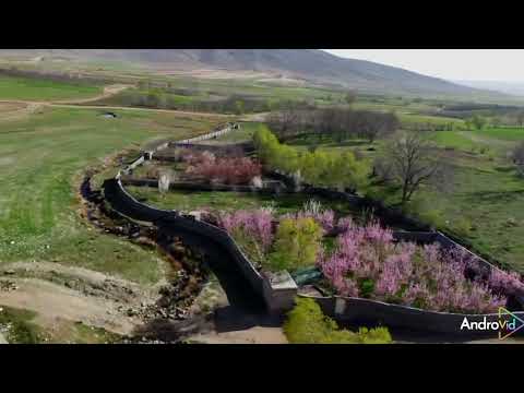 Nature of Imam Qais village in Borujen city of Iran in spring