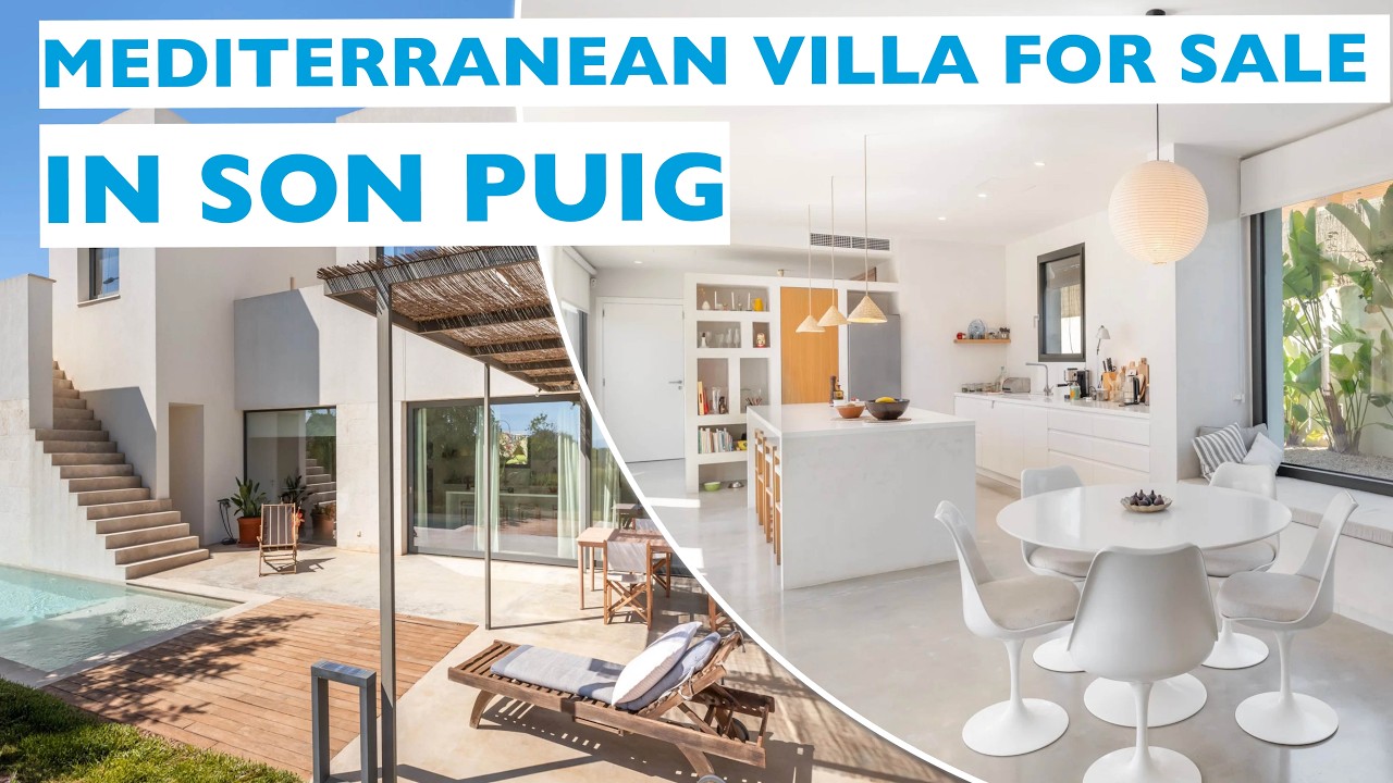Contemporary Mediterranean Villa in Son Puig, Palma