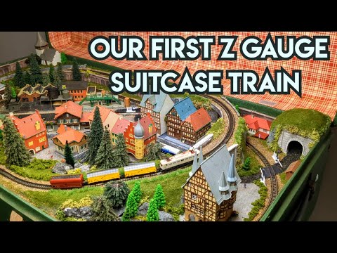 OUR FIRST Z GAUGE SUITCASE TRAIN (SOLD)