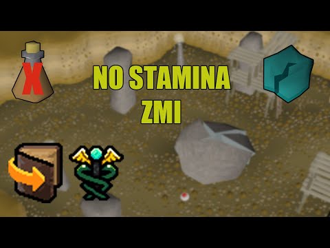 No stamina ZMI method [Good for ironmen]