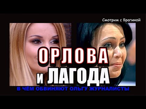 ОРЛОВА и ЛАГОДА: в чём обвиняют Ольгу журналисты