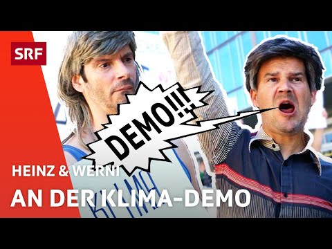 Heinz und Werni an der Klima-Demo | Comedy | Heinz & Werni | SRF