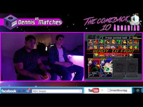 The Comeback 10 ARCADIAN - Dennis (Falco) vs Matches (Puff) - WInners R3