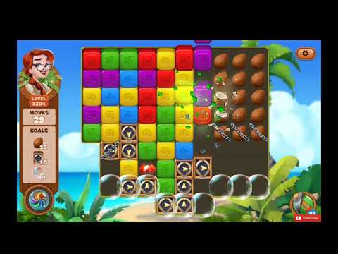 Lost Island Blast Adventure Level 1304 NO BOOSTERS - A S GAMING