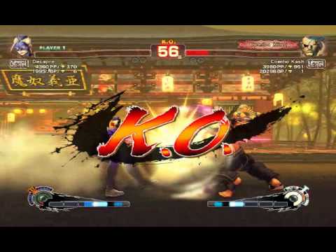 USF4: Jayce the ace (Decapre) vs Combo Kash(Sagat