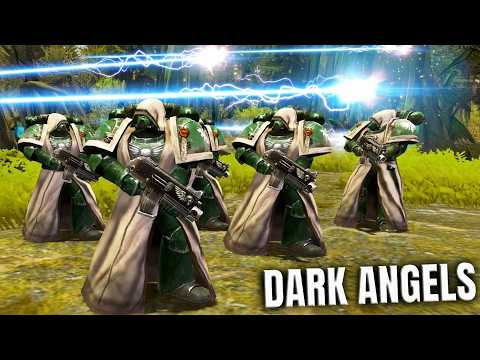 FOR THE LION! Dark Angels Last Stand vs Tyranids | Dawn of War 2 Astartes Mod (4K, Cinematic)