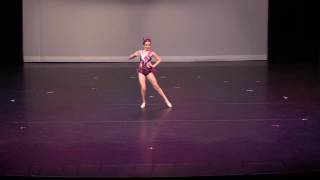 Brianna Maalouf Novice Jazz solo age 11 "Look at Me" 2017